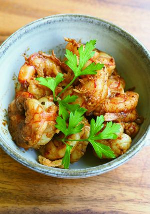 簡単!BBQシュリンプ-レシピのメイン写真