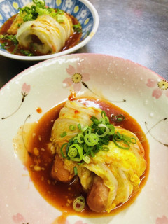ウインナーの白菜巻き-レシピのメイン写真