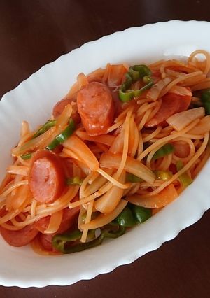 簡単スパゲティ ナポリタン風味-レシピのメイン写真