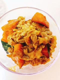 豚バラとかぼちゃのオイスター炒め-レシピのメイン写真