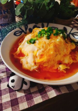 とろーり！！チーズ天津飯　-レシピのメイン写真