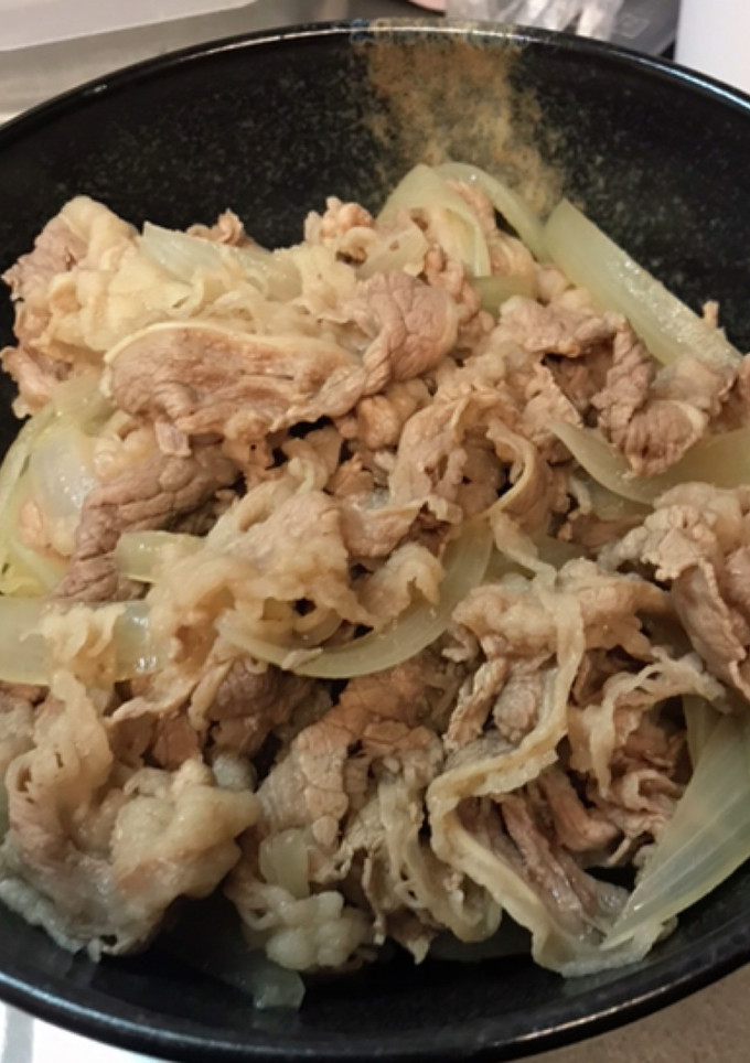 【簡単】牛丼 すき家風 覚書-レシピのメイン写真