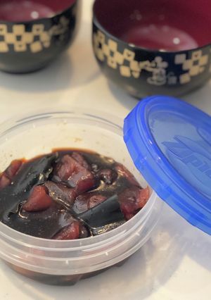 昆布の旨味!簡単漬けマグロ-レシピのメイン写真