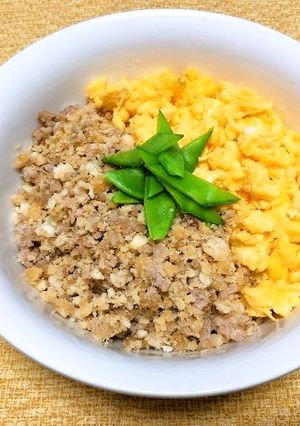 カロリーダウン！おからの二色丼-レシピのメイン写真