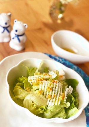 金木犀が香る簡単サラダドレッシング-レシピのメイン写真