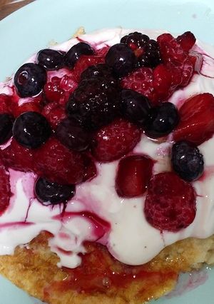 菅さんも残さず食べられるパンケーキ-レシピのメイン写真