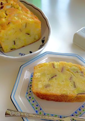 ゴロゴロさつまいもパウンドケーキ-レシピのメイン写真