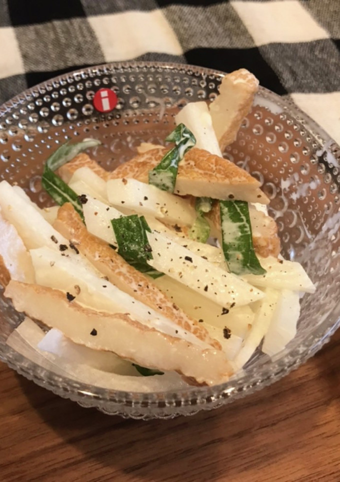 大根とさつま揚げのマヨサラダ-レシピのメイン写真