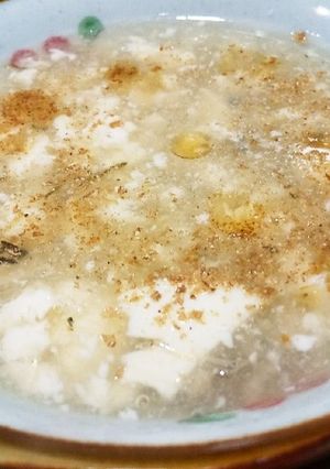 犬ご飯　豆腐とホタテのトロトロスープ-レシピのメイン写真