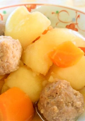 【離乳食に変身】肉じゃが-レシピのメイン写真
