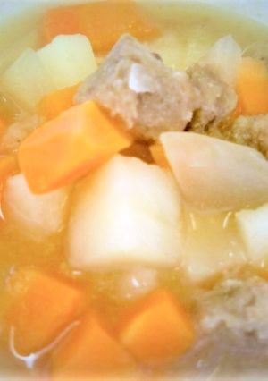 【離乳食 後期】ミニ肉じゃが-レシピのメイン写真