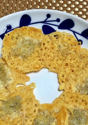 しらすのカリカリチーズせんべい-レシピのメイン写真