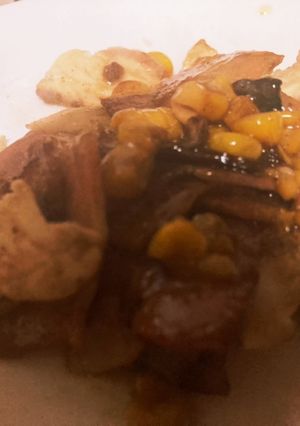 ボラとベーコーンの白ワインバターソテー-レシピのメイン写真