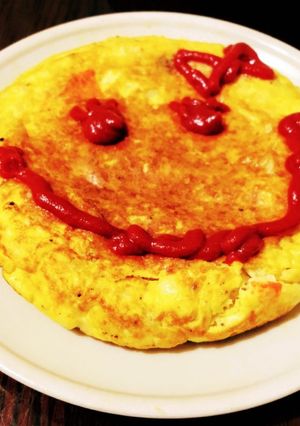 ポテサラでスパニッシュオムレツ-レシピのメイン写真