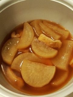 レンジ圧力鍋で大根とお揚げの煮物-レシピのメイン写真