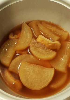 レンジ圧力鍋で大根とお揚げの煮物-レシピのメイン写真