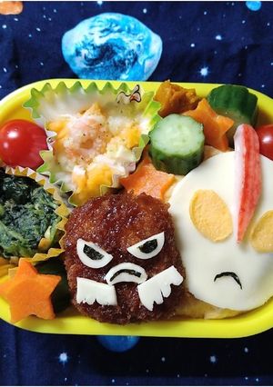 ウルトラマン★弁当-レシピのメイン写真