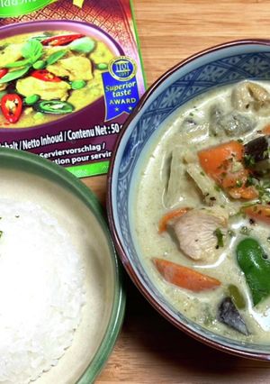 簡単本格グリーンタイカレー＊辛め＊-レシピのメイン写真