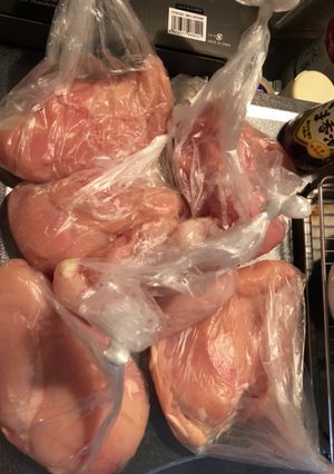 業務用スーパーの鶏胸肉 2kg の仕込み-レシピのメイン写真