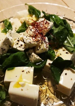 濃厚さっぱり★クリームチーズと豆腐バジル-レシピのメイン写真