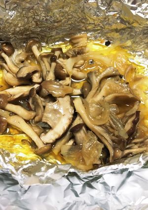 きのこホイル蒸し　便秘解消　コスパ◎-レシピのメイン写真