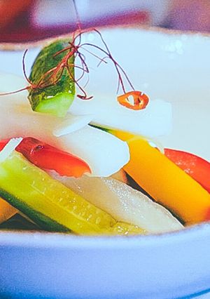 乳酸菌パワーでウル艶美肌!水キムチ-レシピのメイン写真