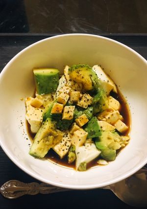 ダイエット★アボカドチーズ豆腐-レシピのメイン写真