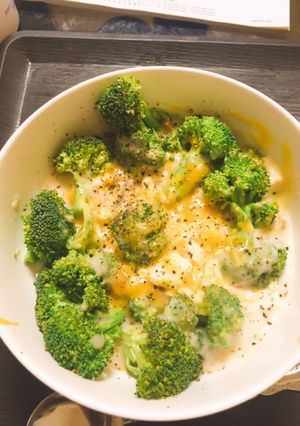 ブロッコリーカルボナーラ豆腐-レシピのメイン写真