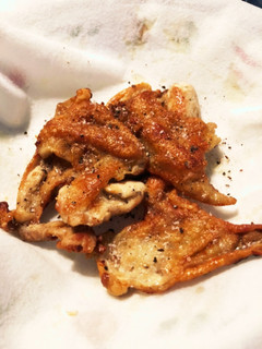 鶏皮せんべい & 鶏油(ちーゆ)抽出-レシピのメイン写真