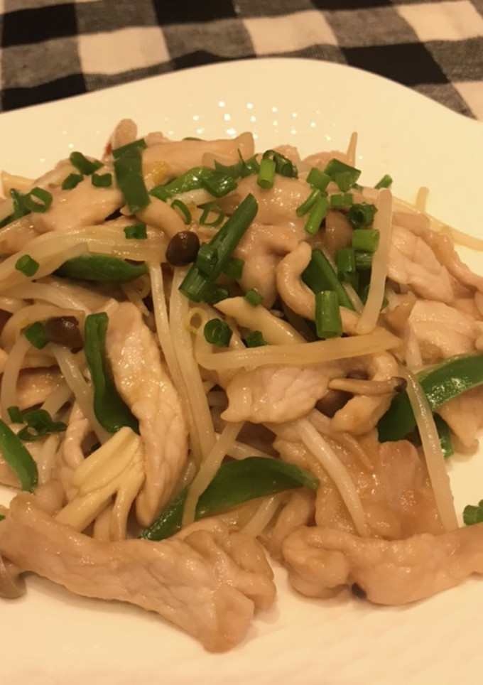 豚ロース薄切り肉ともやしの甘辛炒め-レシピのメイン写真