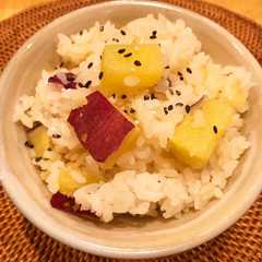 รูปของ 簡単！！おいしいさつまいも♡炊き込みご飯