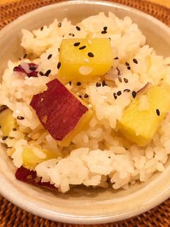 簡単!!おいしいさつまいも♡炊き込みご飯-レシピのメイン写真