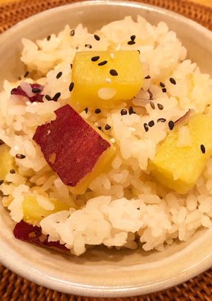 簡単!!おいしいさつまいも♡炊き込みご飯-レシピのメイン写真