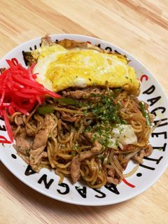 オム焼きそば-レシピのメイン写真