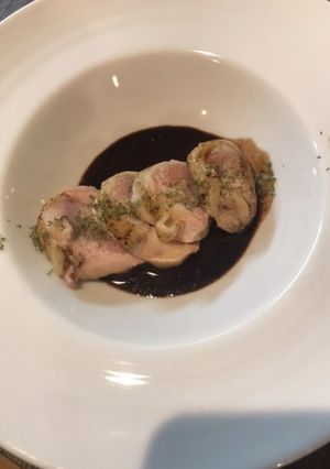 鳥もも肉のハム赤ワインとバルサミコソース-レシピのメイン写真