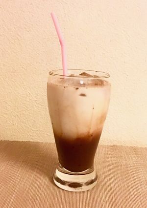 カフェ風♡簡単分離ココア牛乳-レシピのメイン写真