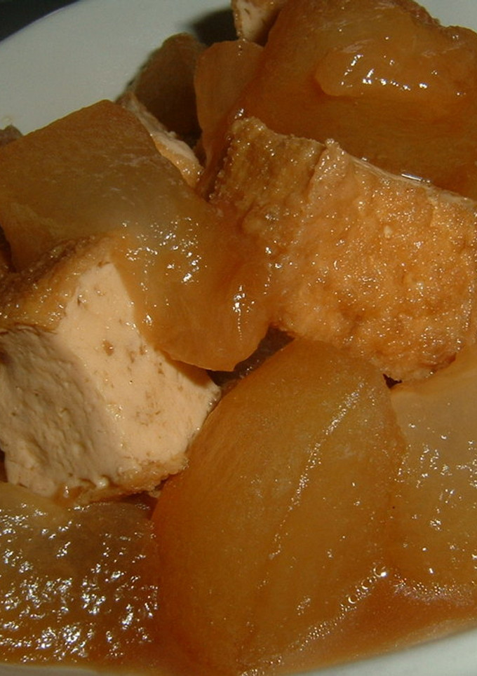 冬瓜と厚揚げの中華煮物-レシピのメイン写真