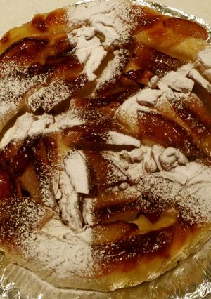 フライパンで焼くタルトタタン風おやつパン-レシピのメイン写真