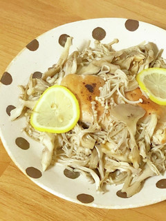 鶏のキノコレモン蒸し-レシピのメイン写真