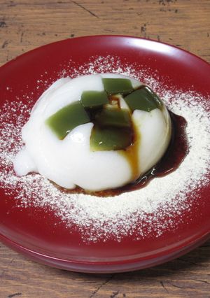 くず餅の淡雪よせ-レシピのメイン写真