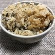 鶏皮の白だし炊き込みご飯
