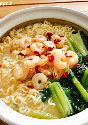 エスニックインスタントラーメン-レシピのメイン写真