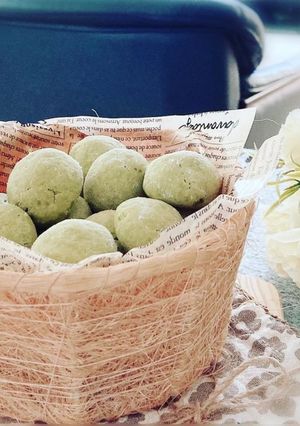 簡単美味しい♡抹茶の米粉ブールドネージュ-レシピのメイン写真