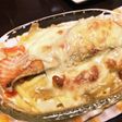 秋鮭とじゃがいものマカロニグラタン