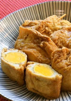 みんな大好き！お出汁じゅわっと玉子巾着-レシピのメイン写真