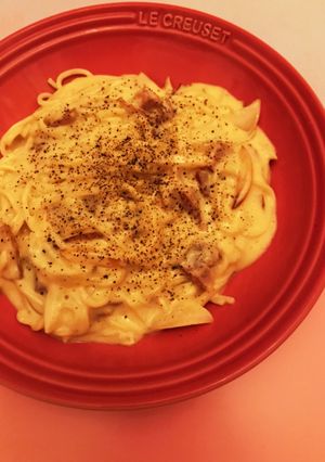 失敗ナシ!誰でも作れる絶品カルボナーラ-レシピのメイン写真
