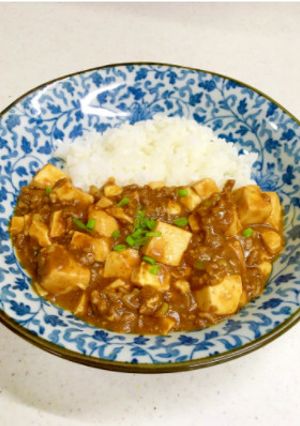 簡単ヘルシー豆腐カレー(マーボーカレー)-レシピのメイン写真