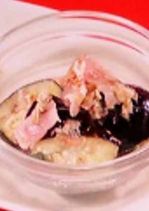 ナスのレンジホットサラダ「夜会ヨリ」-レシピのメイン写真