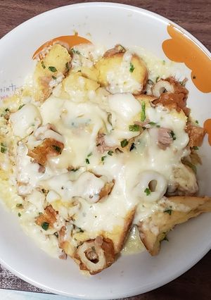 うどん風味おかずパン-レシピのメイン写真