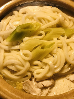 鍋の素●鶏肉&ジャガイモの豆乳うどん鍋-レシピのメイン写真